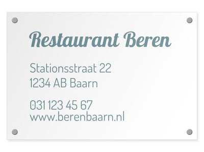 firmenschild-alu-quer-restaurant