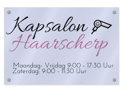 firmenschild-acrylglas-quer-coiffeur