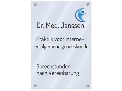 firmenschild-acrylglas-hoch-praxis