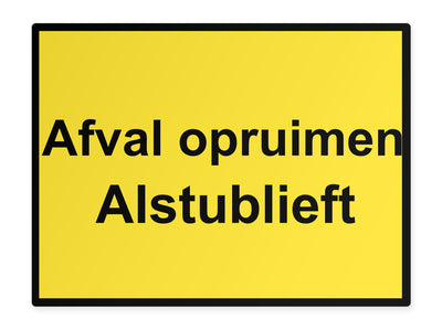 warnschild-quer-bitte-abfaelle-wegraeumen