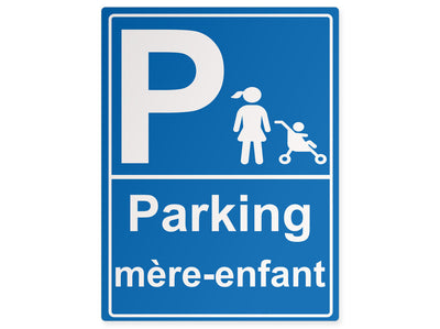 parkplatzschild-mutter-kind-blau